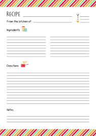 Recipe Template Best Recipes Around The World Recipe Book Templates Recipe Cards Template Recipe Book Diy