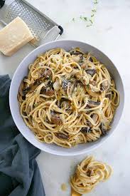 One Pot Mushroom Spaghetti Recipe Stuffed Mushrooms Mushroom Recipes Pasta Mushroom Pasta