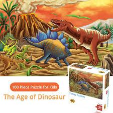 100 piece puzzles for kids. 100 Piece Jigsaw Puzzle Puzzles For Kids Ages 4 8 Puzzle Toys For Dinosaur Puzzles For Toddler Children Learning Educational Puzzles Toys For Boys And Girls Pre Kindergarten Toys Toys Games Westmead Is Edu Ph