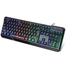 Wireless Keyboard Ergonomic 7 Led Backlight Usb Wired Gamer K70 Gaming Keyboard Usb Powered For Desktop Laptop Magic Keyboard Keyboard Usb Computer Peripherals
