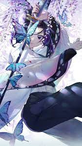 Shinobu Kocho Butterflies Kimetsu No Yaiba Katana 4k Hd Mobile Smartphone And Pc Desktop Laptop Wallpaper 3840x2160 1920x1080 Anime Demon Anime Anime Art