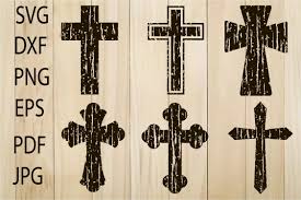 Download Cross Svg Distressed Cross Svg Grunge Cross 235923 Svgs Design Bundles