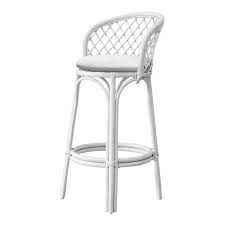 Shop with confidence here are some more compilation of. Rattan Bar Stool With Back White The Family Love Tree