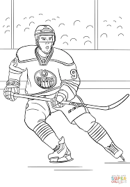 Children love to know how and why things wor. Connor Mcdavid Super Coloring Sports Coloring Pages Hockey Players Hockey