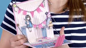 There are quite a few gorjuss girl. Make A Santoro S Gorjuss Pop Up Card In The Studio Youtube
