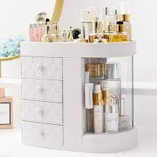 White plaster deer head provides updated rustic factor. Multilayer Curved Door Luxury Cosmetic Storage Box Drawer Dressing Table Makeup Organizer Bedroom Makeup Container Waterproof Storage Boxes Bins Aliexpress