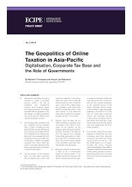 Do you know the taxation process? Https Ecipe Org Wp Content Uploads 2018 01 The Geopolitics Of Online Taxation Final Pdf