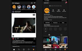 Instagram Le Mode Sombre Debarque Sur Android 10 Telechargez L Apk