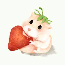 Illustration Of Hamster Free Image By Rawpixel Com Baby Animal Drawings Cute Animals Cute Wild Animals