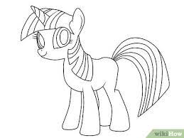 Gambar mewarnai my little pony rainbow dash gambar mewarnai. How To Draw My Little Ponies Wikihow
