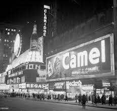To the best of my knowledge, that particular billboard (as opposed to virtually all others in times square) is not available for purchase. Times Square Smoking Camel Sign