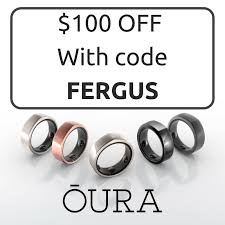 Fergus Oura Ring Discount Code Ring Review Smart Ring Fitness Tools