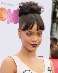 They are cut directly across the forehead with no layering or tapering. 40 Best Hairstyles With Bangs Photos Of Celebrity Haircuts With Bangs