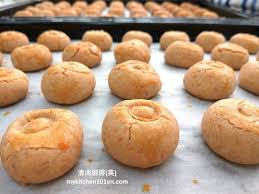 Traditional Chinese Peanut Cookies Mykitchen101en Com Peanut Cookies Peanut Cookie Recipe Chinese Snacks