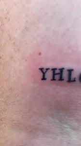 Bad bunny spent six months working on yhlqmdlg with 14 different producers ( subelo neo and tainy chief among them). Yhlqmdlg Tattoo