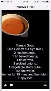 Syn Freie Tomatensuppe Fur Slimming World Rezeptideen Freie Rezeptideen Slimming Tomatens In 2020 World Recipes Slimming World Recipes Slimming World Soup Recipes