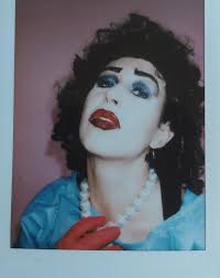 I'm just a sweet transvestite From Transexual, Transylvania 🖤 📸 by  @emilyfarthingart Tim Curry is one of my favorite actors and his work as  Dr. Frank N Furter truly was a revelation.