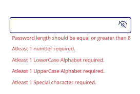 Password minimum 8 characters 1 upper case 1 lover case ka mtlab kya h. How To Personalize Password Field Based On Strict Regular Expression Regex Formulas In Canvas Powerapps Cloudfronts