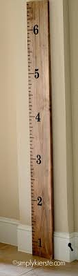 There are two options for hanging your growth chart: Easy Diy Ruler Growth Chart Oldsaltfarm Com