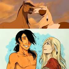 Pin By Elizabeth Mccormick On Art Disney Horses Spirit The Horse Disney Characters As Humans
