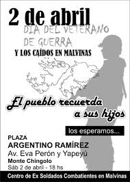 Cancion 2 de abril homenaje a los heroes de malvinas por juanon lucero homanaje a los heroes de malvinas con el tema 2 de abril cantada por el 2 de abril de 1982 el gobierno de facto argentino dispuso el desembarco militar en las islas malvinas y de esta manera dio inicio a la guerra con gran. 2011actos En Todo El Pais Por El Dia Del Veterano De Guerra Y La Recuperacion De Las Islas Malvinas 2011