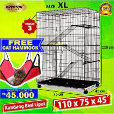 Kandang kucing aluminium 2 tingkat. Harga Kandang Kucing Tingkat Terbaik Hobi Koleksi Agustus 2021 Shopee Indonesia