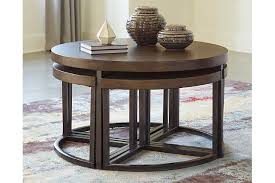 Johurst Coffee Table With Stools Set Of 5 Coffee Table With Stools Coffee Table Coffee Table Setting