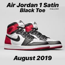 Og Batch Jordan 1 Retro High White Black Red Nikeair Jordan 1 Retro High Og Satin Black Toeが8月31日に発売予定 Sneakers Men Fashion Air Jordans Jordan 1 Black