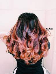 Hair Colour Balayage Ombre Red Long Hair Style 2019 By Newz Salon Hair Color Balayage Ombre Frizzy Hair Treatment Hair Color Balayage