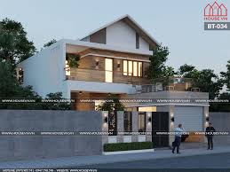 Thiết kế biệt thự 2 tầng kiến trúc hiện đại 200m2 tại Hải Phòng