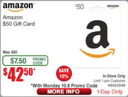 Maybe you would like to learn more about one of these? Expired Fry S 50 Amazon Gift Card For 42 50 Limit 1 Today Only Now Live Doctor Of Credit