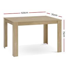 When choosing strings for your ukulele, the first feature. Artiss Dining Table 4 Seater Wooden Kitchen Tables Oak 120cm Cafe Restaurant Buy Rectangular Dining Tables 9355720099317