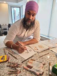 Singh was in montreal ahead of the tva french. Jagmeet Singh On Twitter Growing Up I Had Lots Of Crayon Options To Draw Colourful Turbans But Never Had The Perfect Match For My Skin Tone I Think It S Really Cool That