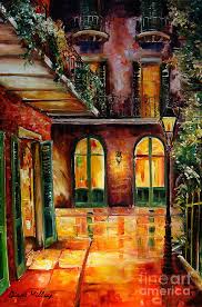 Maybe you would like to learn more about one of these? French Quarter Alley Painting By Diane Millsap