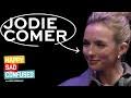 Jodie Comer talks PRIMA FACIE, KILLING EVE finale, Marvel rumors! Happy Sad  Confused