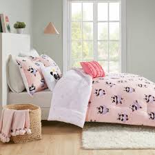 5 out of 5 stars. Taylor Olive Daisy Pink Cotton Reversible Comforter Set