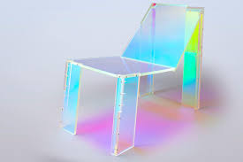A Neon Ghost Chair Inspired By Daft Punk Freshome Acrylic Chair Acrylic Furniture Design Milk