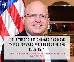 During his visit to Skopje last week, U.S. Department of State Acting  Assistant Secretary Philip T. Reeker met with government, party and local  leaders of North Macedonia. Here are some of the