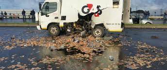 The n14 linking coligny and ventersdorp was closed for the better part of thursday night following an alleged shootout between police and suspected robbers after a botched cash in transit heist in mahikeng. Corruption Is Fuelling Cash In Transit Heists Iss Africa