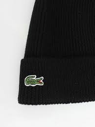 Please read our terms of use. Lacoste Knitted Logo Beanie In Black Northern Threads