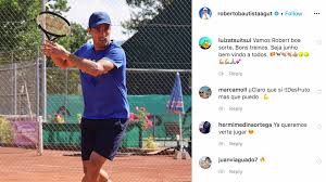 Bautista agut joue le coup à fond et pousse le serbe à servir pour remporter ce match. Roberto Bautista Agut Back On Court Social Media Roundup Atp Tour Tennis
