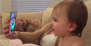 Adorable Video Shows Babies FaceTiming