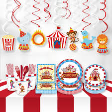 See more ideas about carnival games, carnival birthday parties, carnival birthday. Kids Birthday Party Disposable Tableware Sets Carnival Circus Theme Party Decorations Cartoon Animal Plates Party Supplies Mm005 Disposable Party Tableware Aliexpress