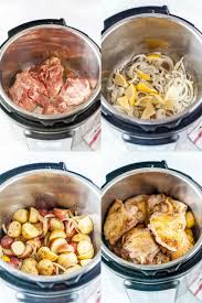 Cover the instant pot and secure the lid. Instant Pot Greek Lemon Chicken And Potatoes Imagelicious Com