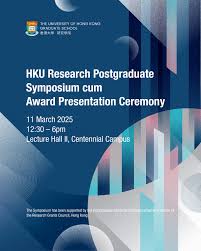 Save the date for the HKU Research Postgraduate Symposium cum Award  Presentation Ceremony
