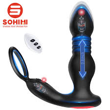 Sohimi Prostate Masseur Anal Vibrateur Poussée Vibrant 7 Modes Avec Cock  Ring P Sport Pour Hommes Jouet Sexe Masculin 230824 Du 77,72 € | DHgate
