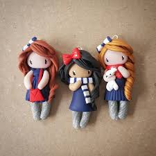 Parisian Girls Petites Parisiennes Madame Manon Art En Pate De Polymere Poupees D Argile Bricolages En Argile Et Polymere