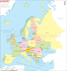 Europe can be divided into seven geographic regions: Europe Map Map Of Europen Countries Europe Political Map