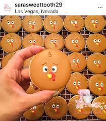 Pin By Michelle Anderson On Decorated Cookies Thanksgiving Cookies Decorated Holiday Cookie Gift Turkey Cookies