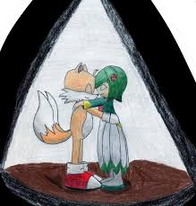 Cosmo cant get all of it Tails And Cosmo Valentine S Day Picture Seedrian